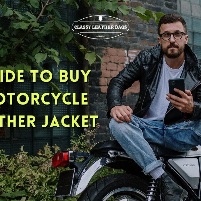 Guide to buy Motorcycle Leather Jackets 