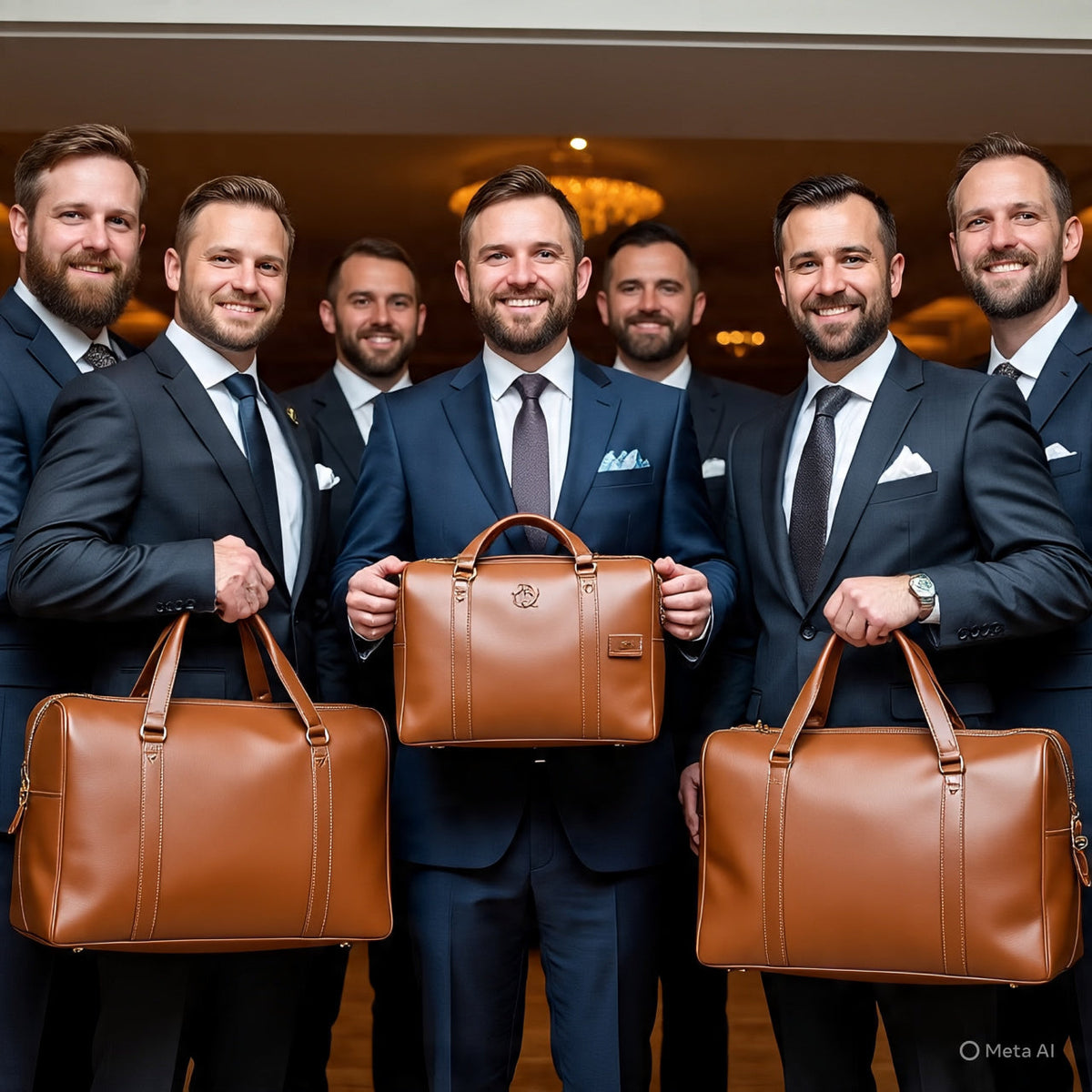 Leather Groomsmen Gifts
