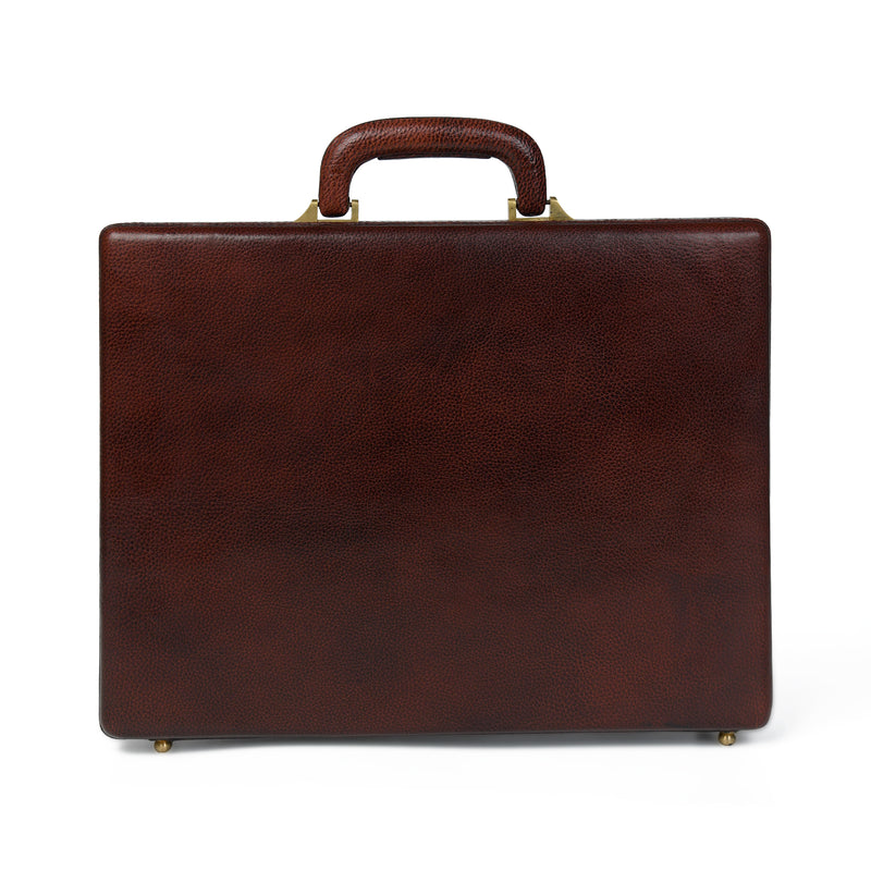 Rich Brown Office Suitcase