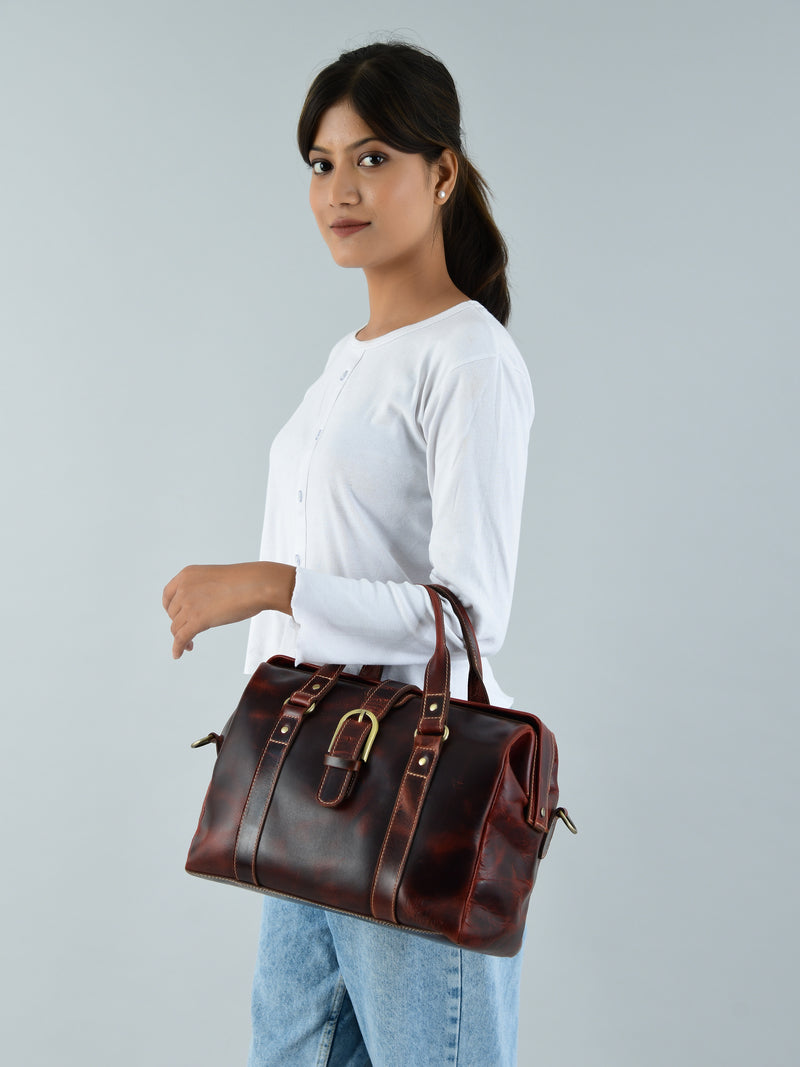 Wineberry Chic Handbag