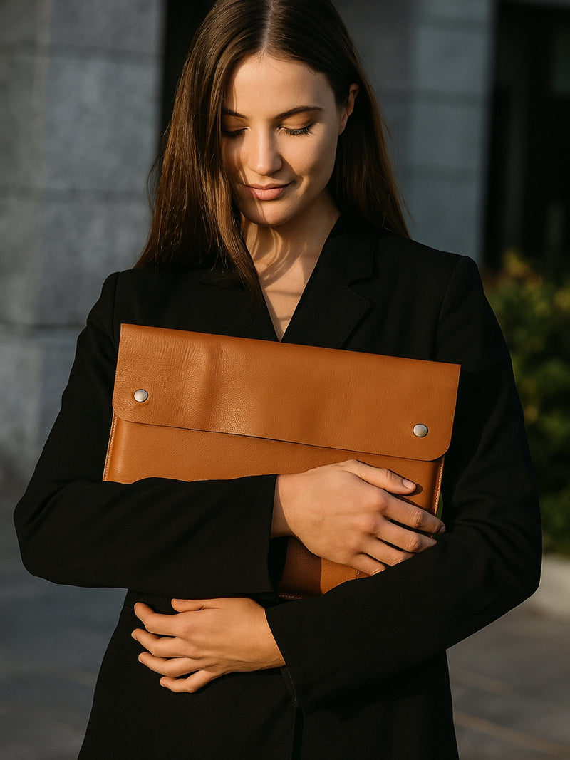 MacBook Leather Laptop Sleeve