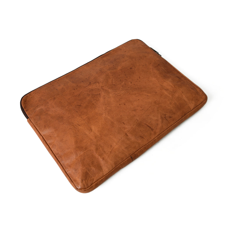 Zento Laptop Sleeve - Tan Brown