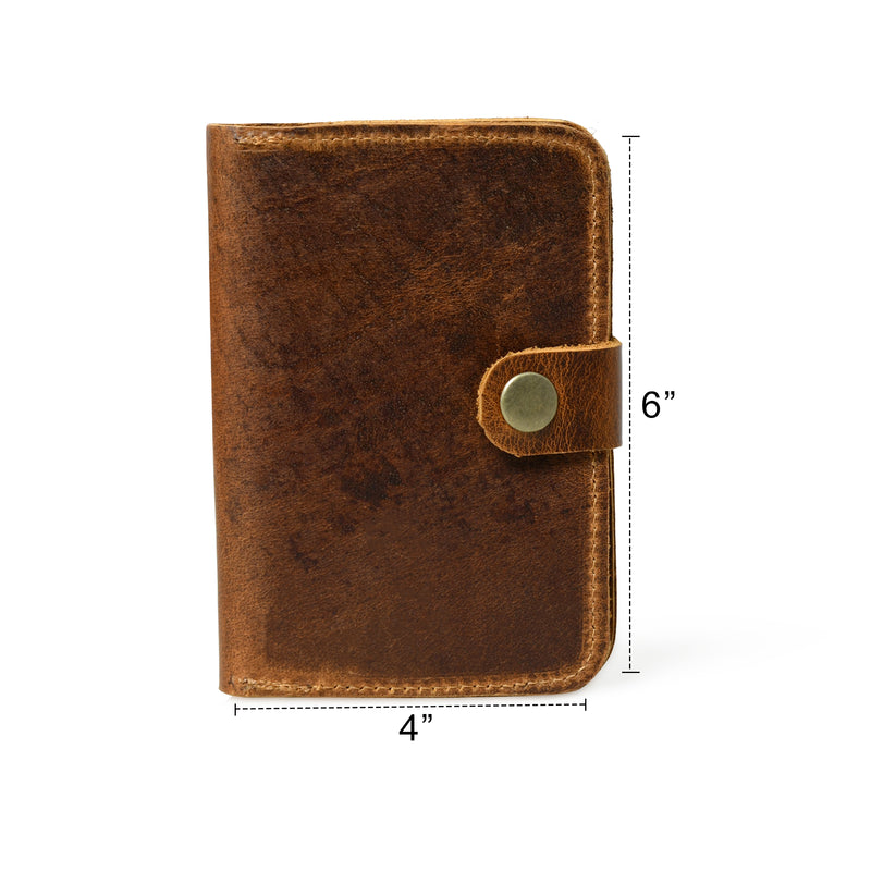 Chic Voyage Passport Sleeve - Brown