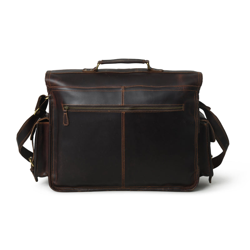 Midnight Buffalo Retro Briefcase