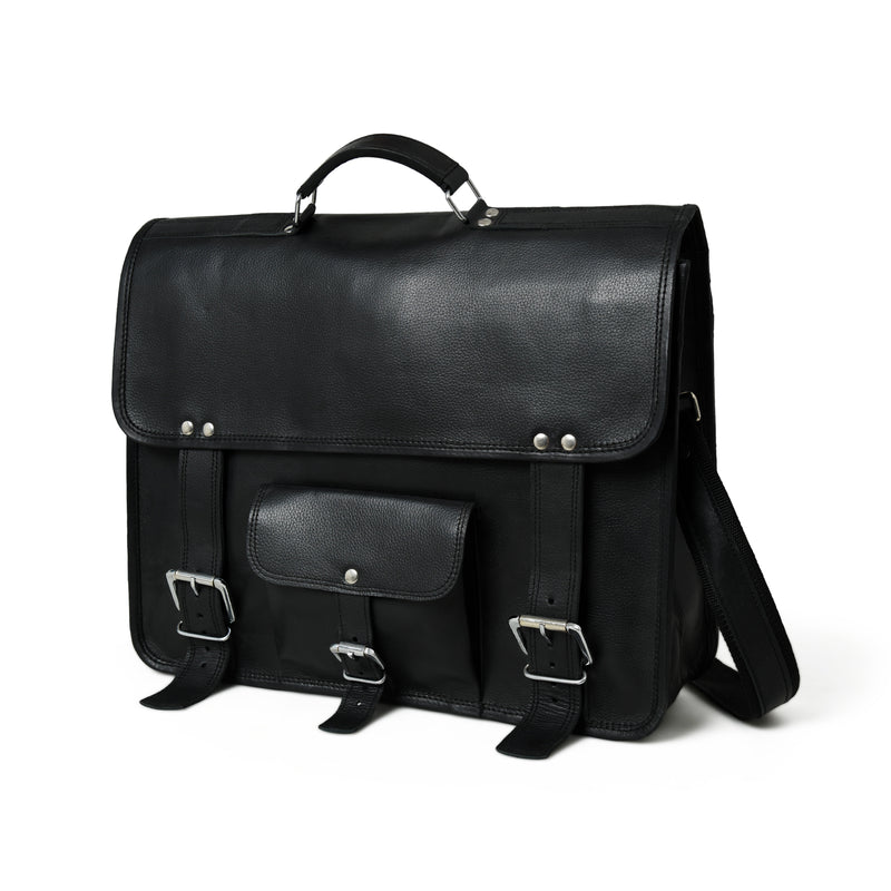 Shadow Silver Black Messenger Bag