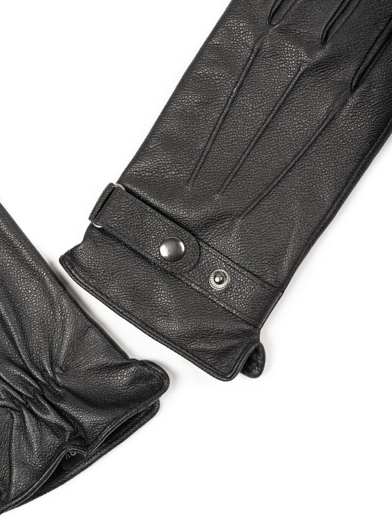 Biker-Lederhandschuhe - Touch Button