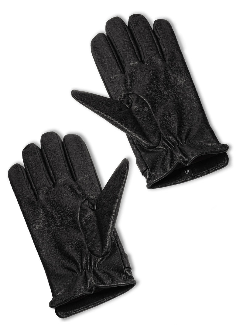 Biker-Lederhandschuhe - Touch Button