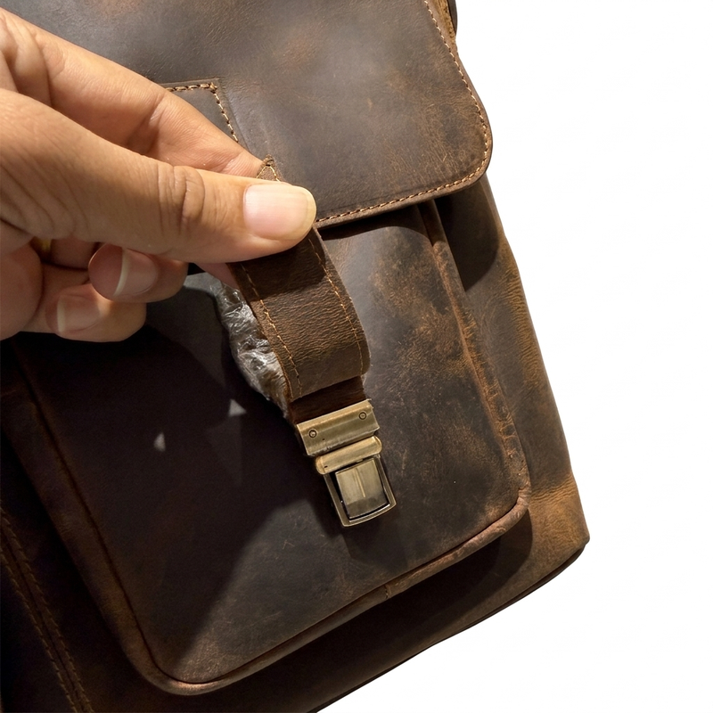 Full Grain Leather Briefcase