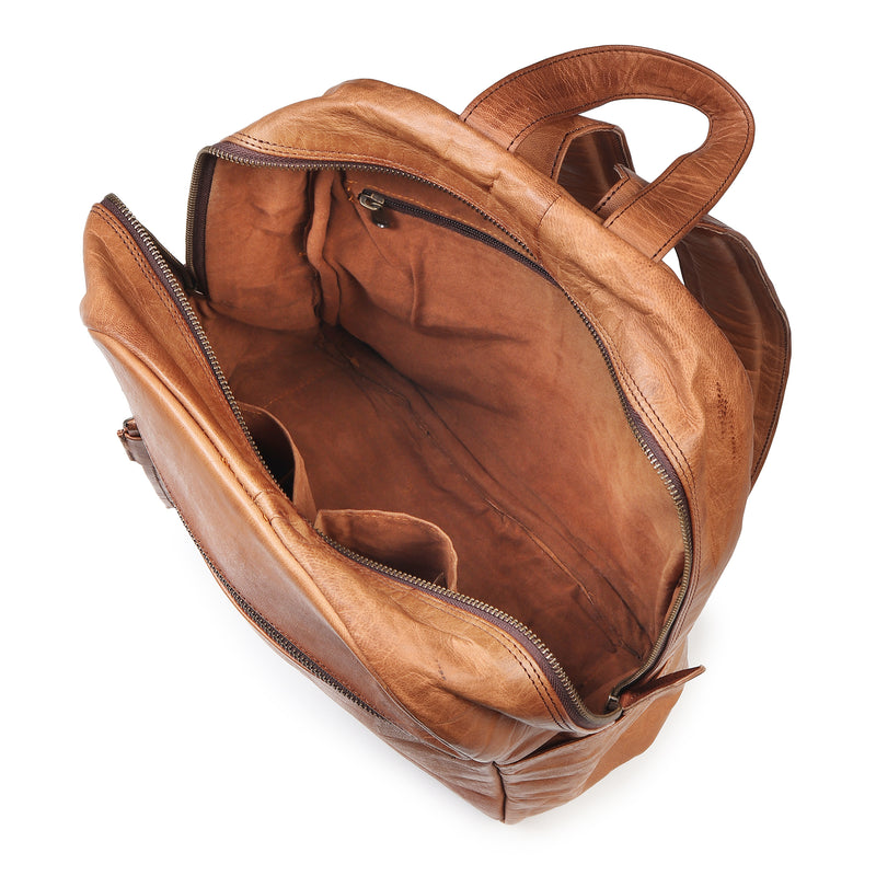 Urban Lite Leather Backpack
