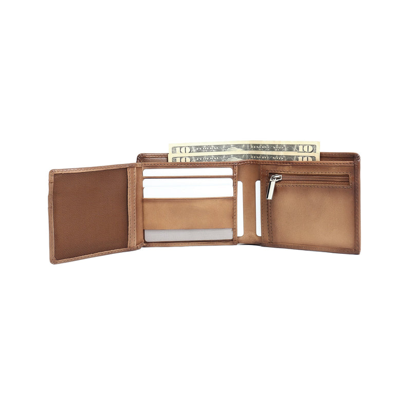 Executive Premium Men's Tan Wallet - Limited Edition