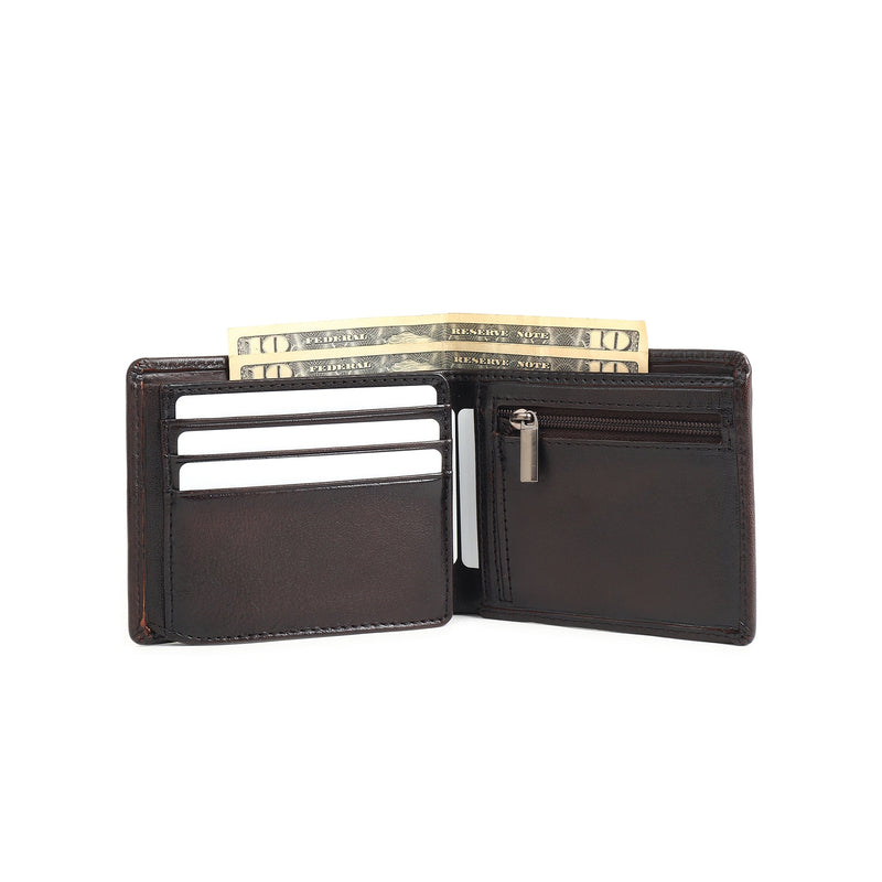Executive Premium Men's Dark Brown Wallet - Limited Edition