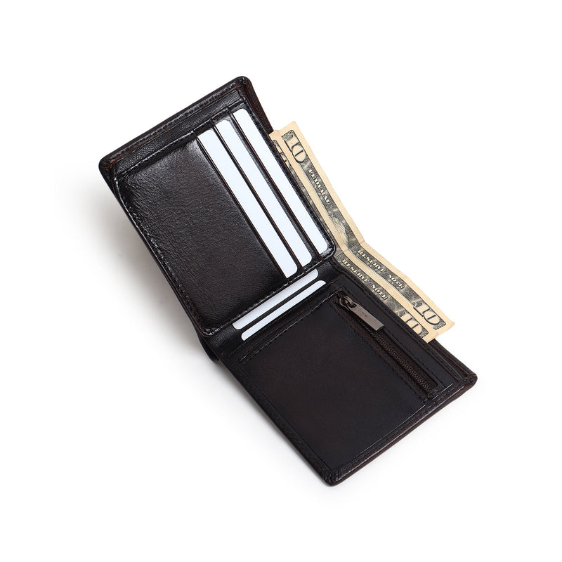 Executive Premium Men's Dark Brown Wallet - Limited Edition