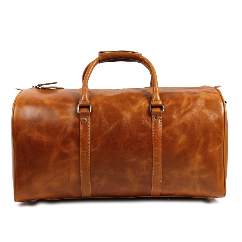 Hudson Leather Duffle Bag