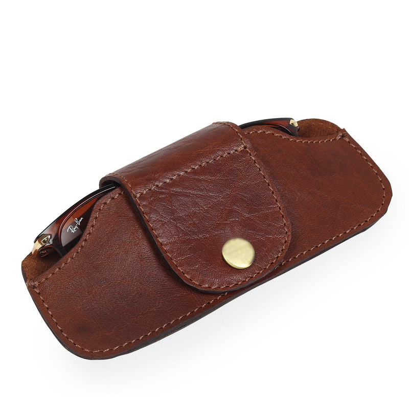 Runway Leather Sunglass Case