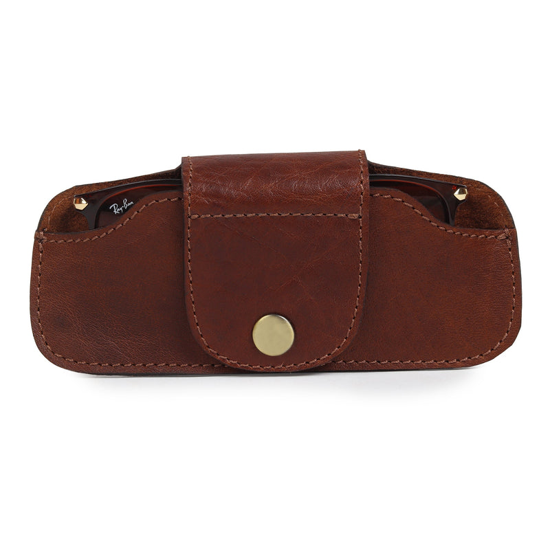 Runway Leather Sunglass Case