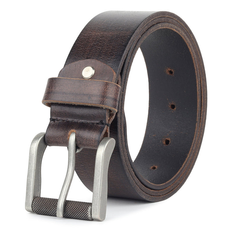Retro Style Men's Leather Belt