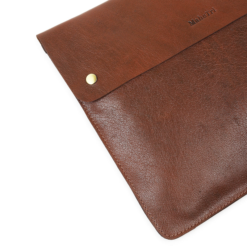 Cognac Brown - iPad/Laptop Sleeve 14 Inch