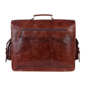 Men's Distressed Leather Messenger Bag Classy Leather Bags 