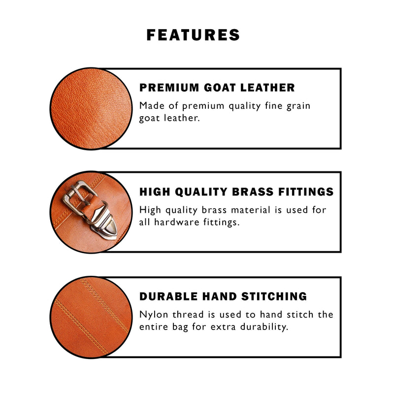 Best Women's Leather Crossbody Bags Made in USA