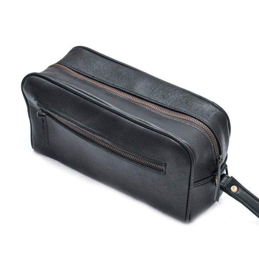 Personalized Leather Toiletry Bag from Classy Leather Bags