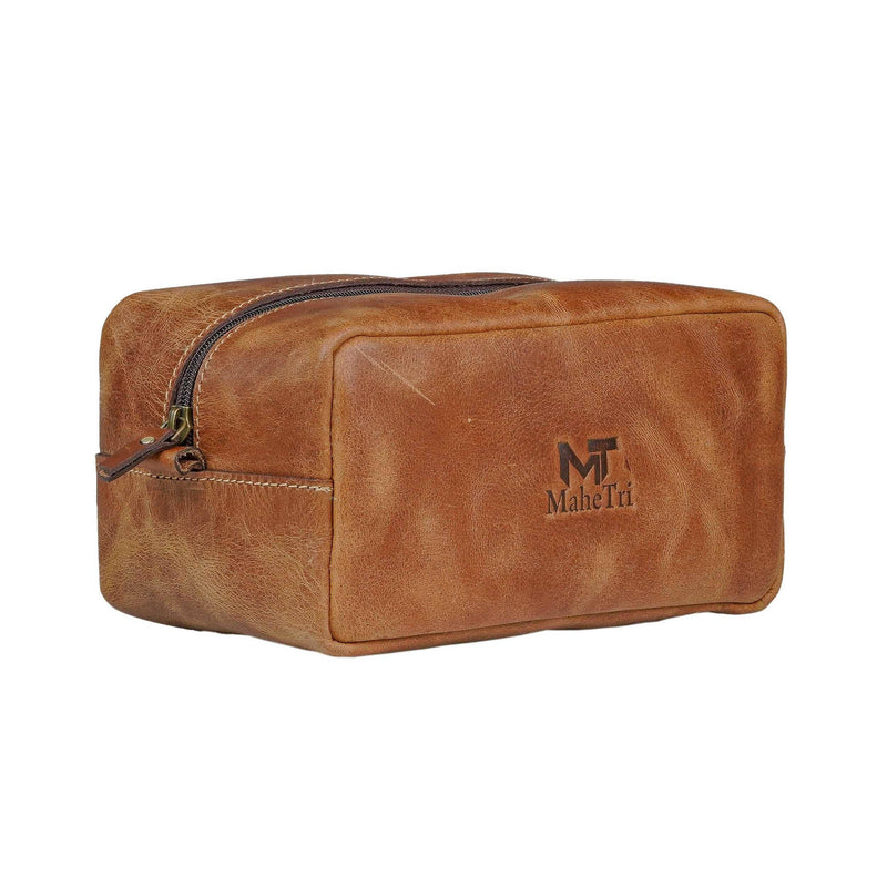 Buy Leather Toiletry Bag for Men and Women from Classy Leather Bags
