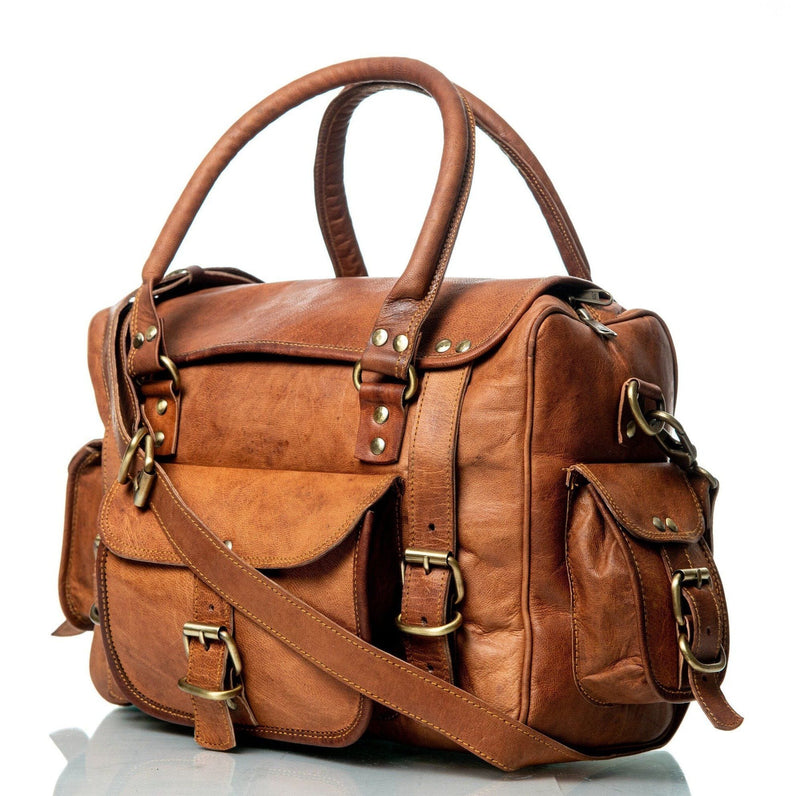 Buy Women Brown Leather Handbags from Classy Leather Bags