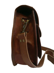 Best Sling Crossbody Evening Leather Satchel Bag from Classy Leather Bags 