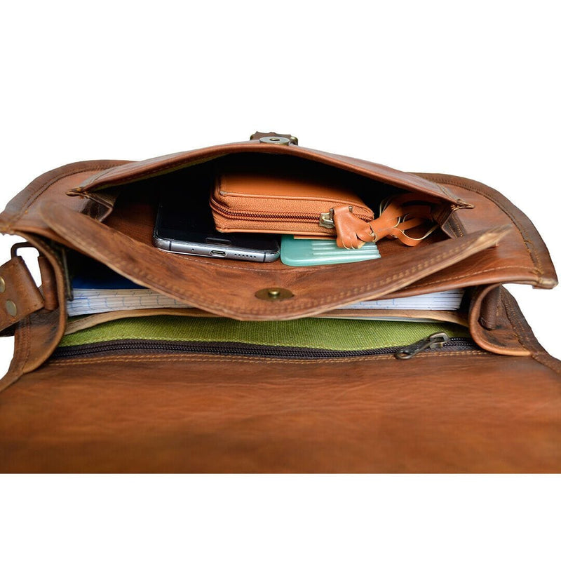 Best Sling Crossbody Evening Leather Satchel Bag from Classy Leather Bags 