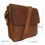 Shop Women's Crossbody Style Leather Shoulder Purse Real Vintage Leather from Classy Leather Bags