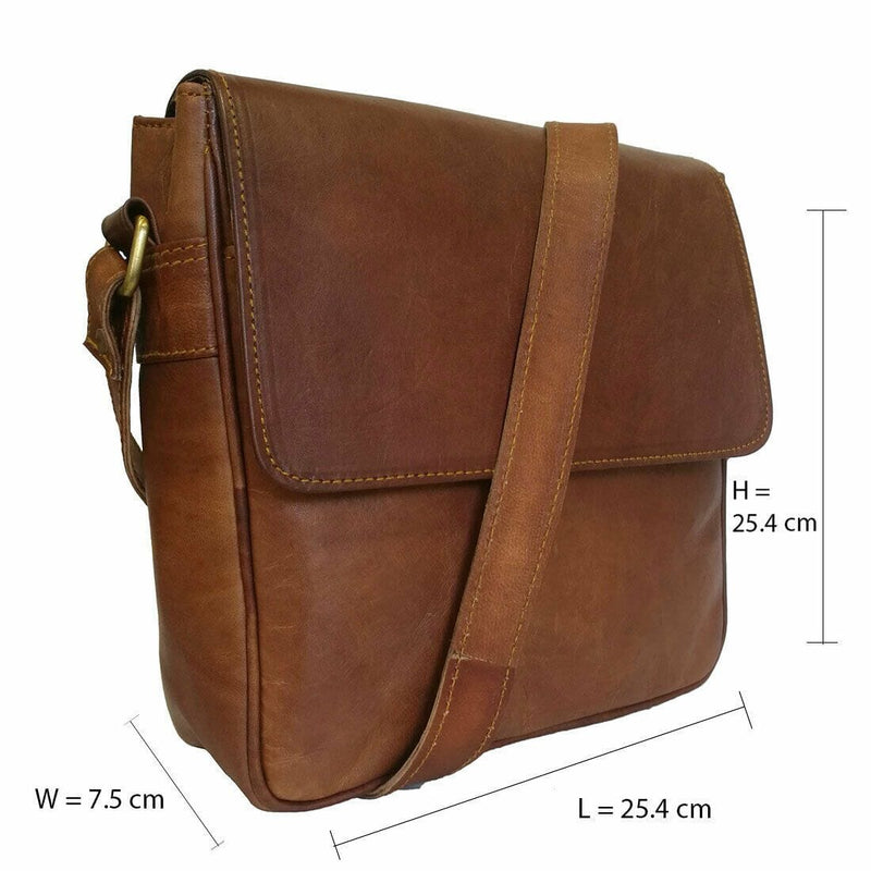 Shop Women's Crossbody Style Leather Shoulder Purse Real Vintage Leather from Classy Leather Bags